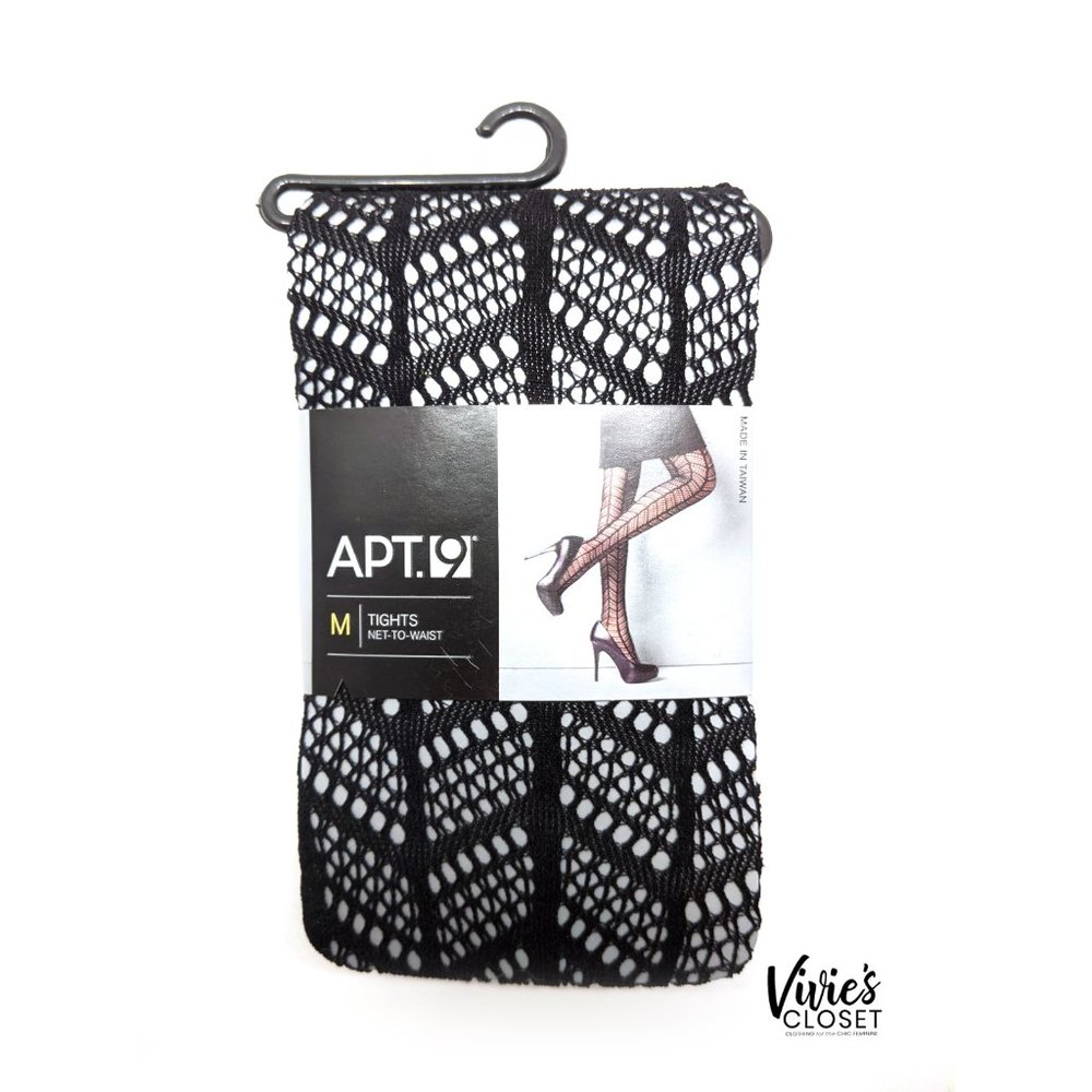 NWT APT. 9 Tights in Black Size Medium